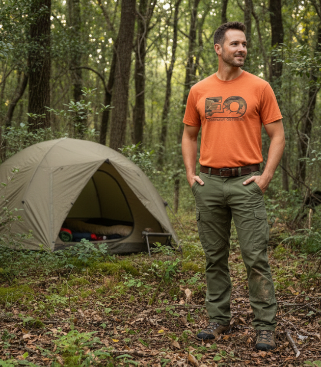 EO-CAMOFLAUGE CUTOUT- ADULT TEE