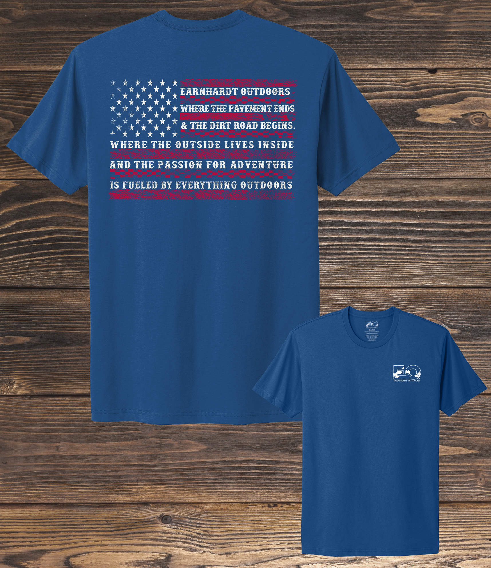 EO-FLAG STATEMENT ADULT TEE