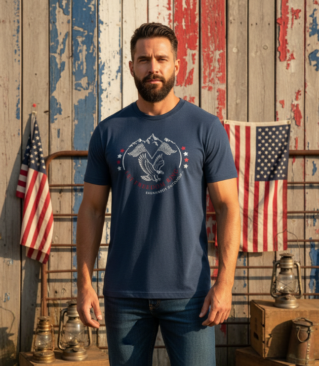 EO-FREEDOM RING- TRI-BLEND ADULT TEE