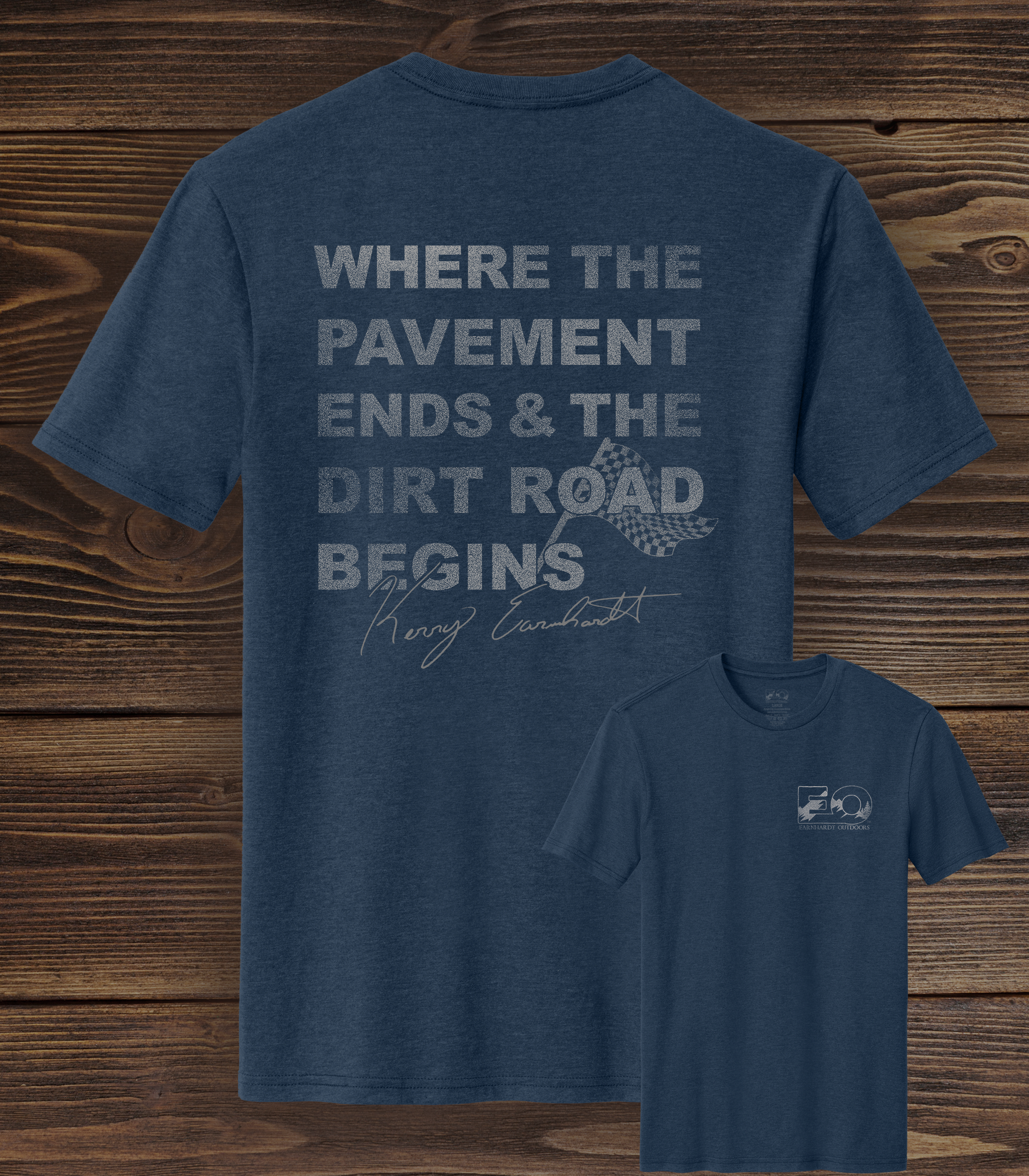 EO-PAVEMENT MEETS DIRT- ADULT TEE