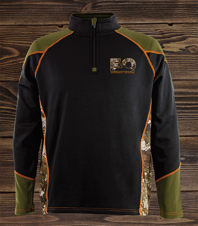 EO-CAMO QUARTER ZIP