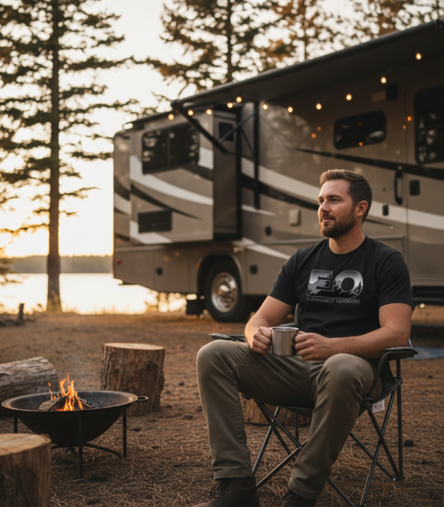 EO-TONAL GRADIENT LOGO- ADULT TEE