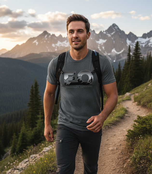 EO-TONAL GRADIENT LOGO- ADULT TEE